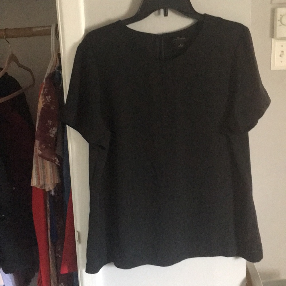 Black dress shirt